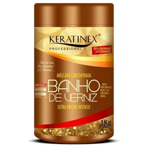 Banho de Verniz Extra Brilho Intenso Keratinex - 1kg