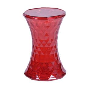 Banqueta Diamond Vermelha - Or Design - Vermelho