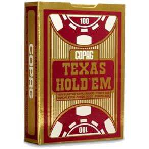 Baralho Copag Texas Hold`Em Vermelho