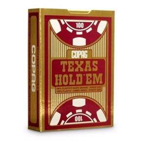 Baralho Poker Texas Hold`em Vermelho - Copag