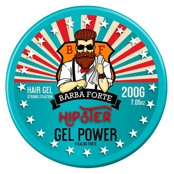 Barba Forte Gel Powder Hipster - Gel Capilar