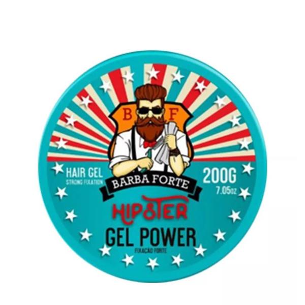 Barba Forte Gel Power Hipster 200gr