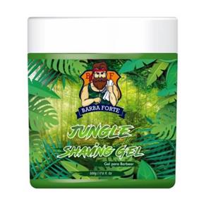 Barba Forte Jungle Shaving Gel de Barbear - 500g