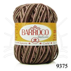 Barbante Barroco Multicolor 200g - 4/6 - 6 Fios - 9375