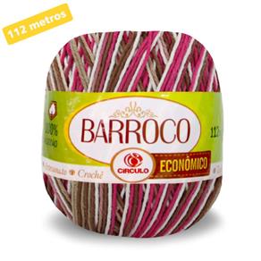 Barbante Barroco Multicolor 100G Círculo - 100g - 9306