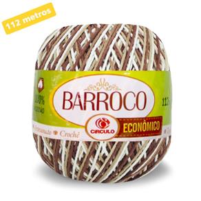 Barbante Barroco Multicolor 100G Círculo - 100g - 9687