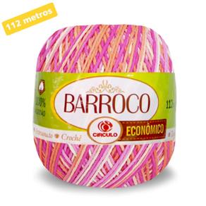 Barbante Barroco Multicolor 100G Círculo - 100g - 9839