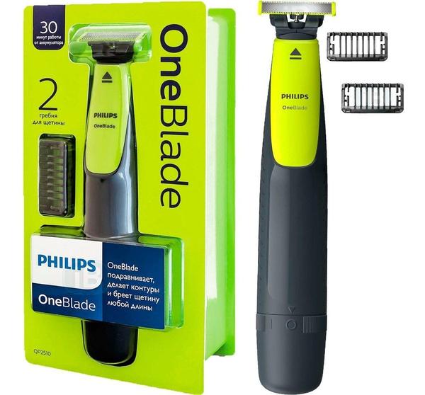 Barbeador Aparador Elétrico Philips One Blade Qp2510/10