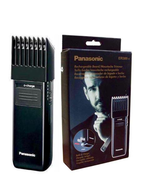 Barbeador e Aparador de Barba Panasonic Er 389k Bivolt - Máquina de Acabamento