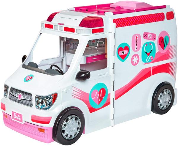Barbie Ambulância e Hospital Movel Frm19 - Mattel