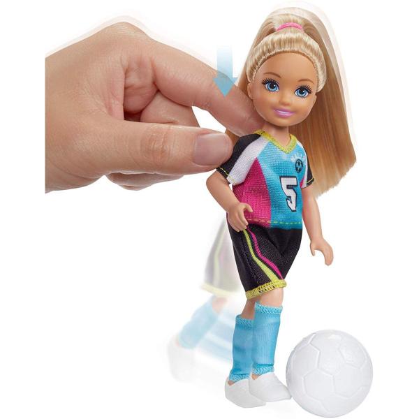 Barbie Aventura Chelsea Futebol Cacho Mattel