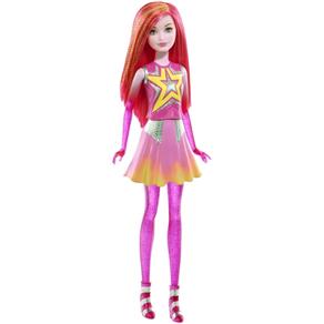 Barbie Aventura Nas Estrelas - Boneca Gêmea Rosa Galáctica Dlt28