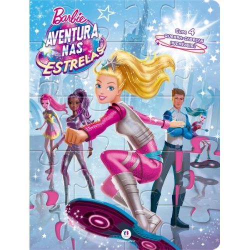 Barbie Aventura Nas Estrelas - Livro Quebra-cabeça