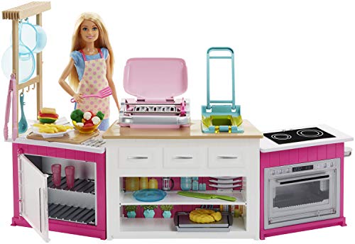 Barbie Barbie Cozinha de Luxo Mattel FRH73