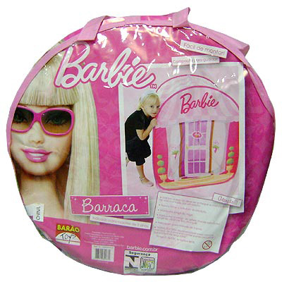 Barbie - Barraca Infantil - Fun Divirta-se - Barbie