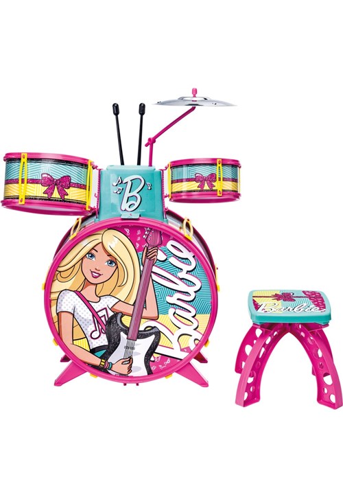 Barbie Bateria Infantil 2011 Fun Divirta-se