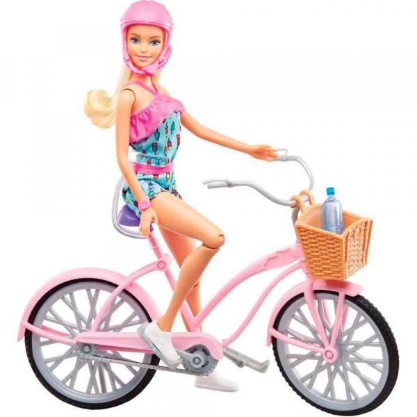 Barbie Boneca e Bicicleta - Mattel