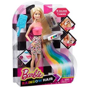 Barbie Boneca Mechas Coloridas - Mattel