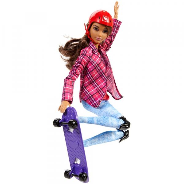 Barbie Bonecas Esportistas Skatista - Mattel