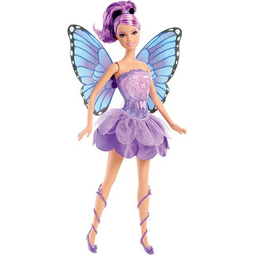 Tudo sobre 'Barbie Butterfly e a Princesa Fairy - Fada Lilás - Mattel'