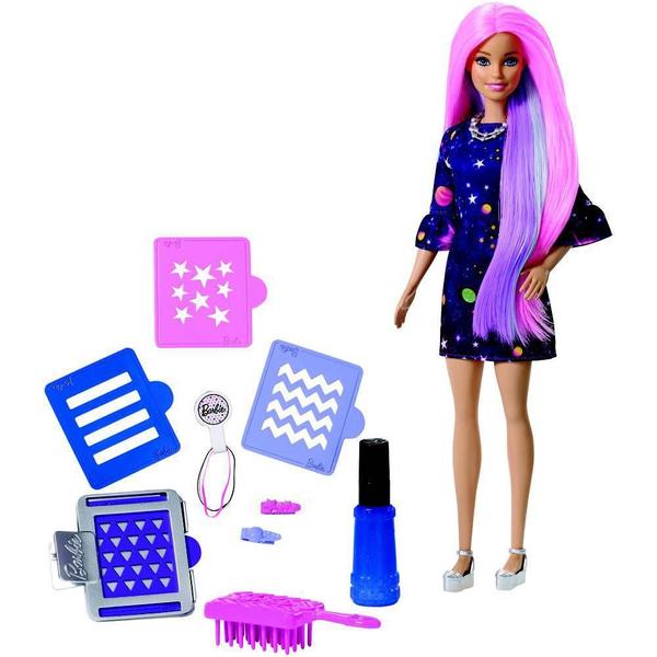 Barbie Cabelos Coloridos - FHX00 - Mattel