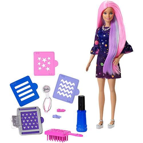 Barbie Cabelos Coloridos Mattel Fhx00