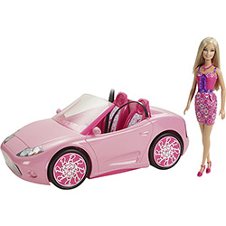 Barbie Carro Glam com Boneca - Mattel