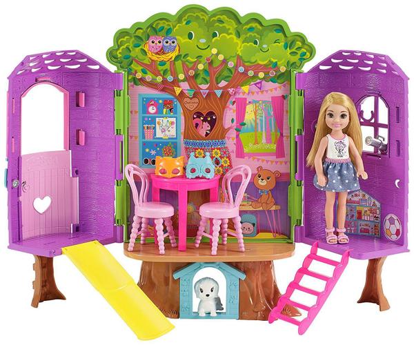 Barbie - Casa da Árvore da Chelsea Fpf83 - Mattel