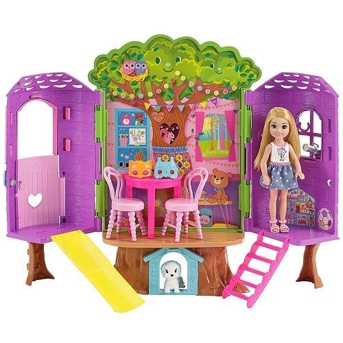 Barbie Casa da Arvore da Chelsea Mattel FPF83