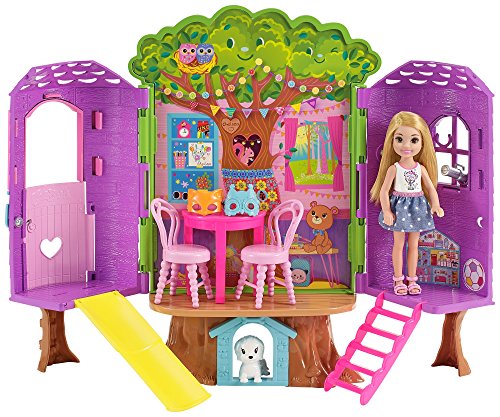 Barbie Casa da Arvore da Chelsea Mattel Loira