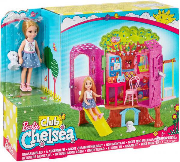 Barbie - Casa da Árvore da Chelsea - Mattel