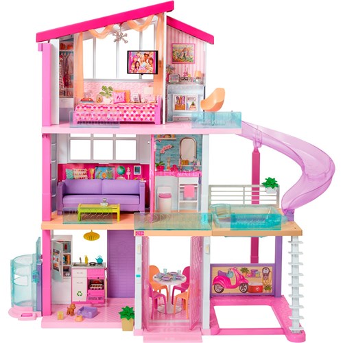 Barbie Casa dos Sonhos com Escorregador - Mattel