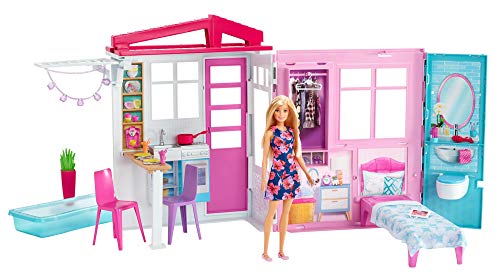 Barbie Casa Glam com Boneca Mattel