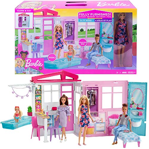 Barbie Casa Glam com Boneca Mattel
