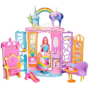 Barbie Castelo de Arco Iris Frb15 - Mattel