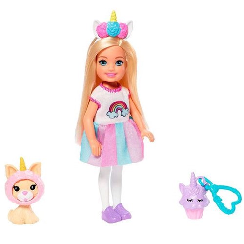 Barbie Chelsea Festa à Fantasia Unicórnio - Mattel