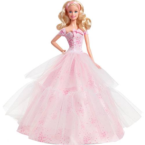 Barbie Colecionável Feliz Aniversário - Mattel
