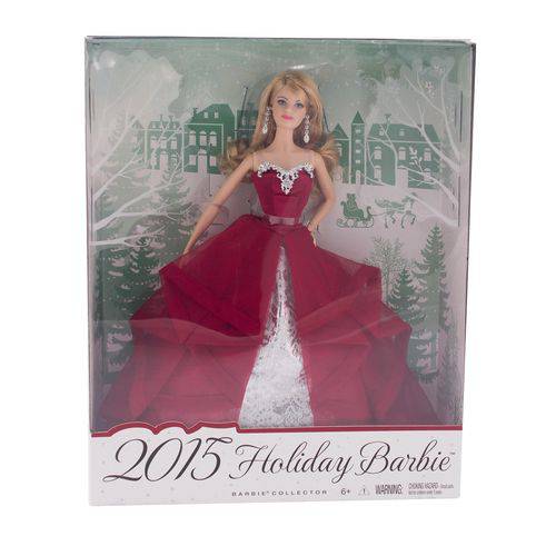 Barbie Collector Boas Festas 2015 - Mattel