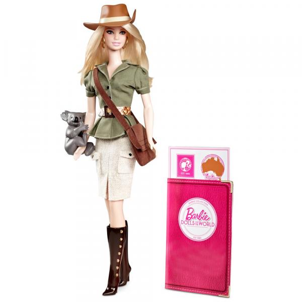 Barbie Collector Bonecas do Mundo Austrália - Mattel - Barbie