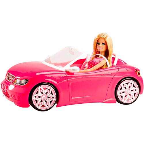 Barbie com Conversível - Mattel