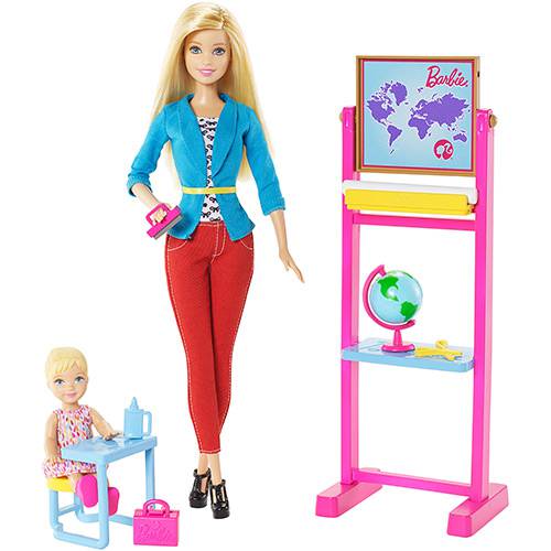 Barbie Conjunto Profissões Professora - Mattel