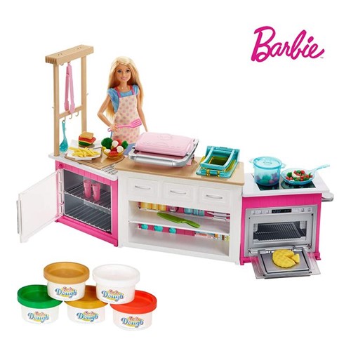 Barbie - Cozinha de Luxo Frh73 - MATTEL