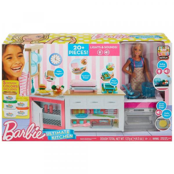 Barbie - Cozinha de Luxo - Mattel FRH73