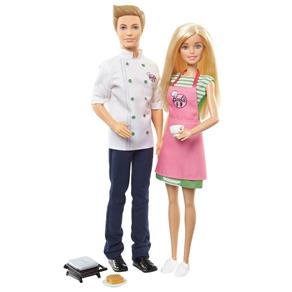Barbie - Cozinhando e Criando - Barbie e Ken - Mattel