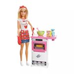 Barbie Cozinhando e Criando Chef de Bolinhos Fhp57