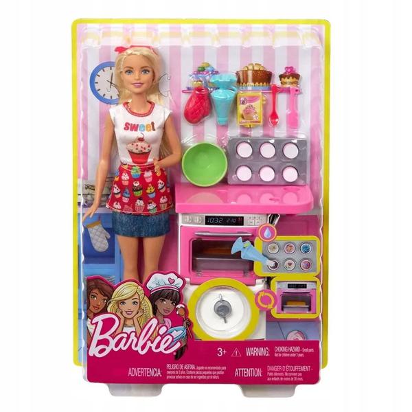 Barbie Cozinhando e Criando Chef de Bolinhos - Mattel