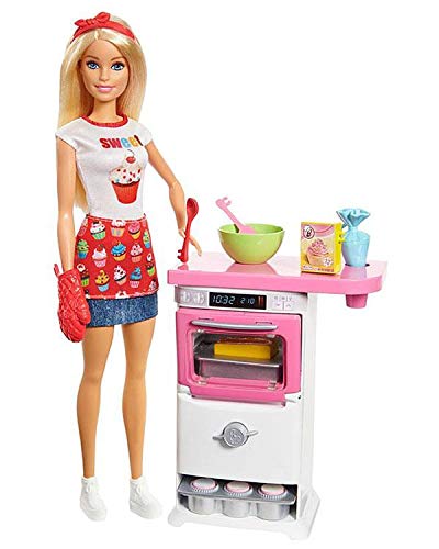 Barbie Cozinhando e Criando Chefe de Bolinhos Mattel