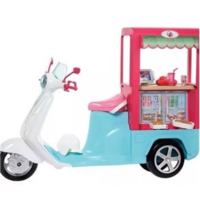 Barbie Cozinhando e Criando Scooter de Lanchinhos - Mattel