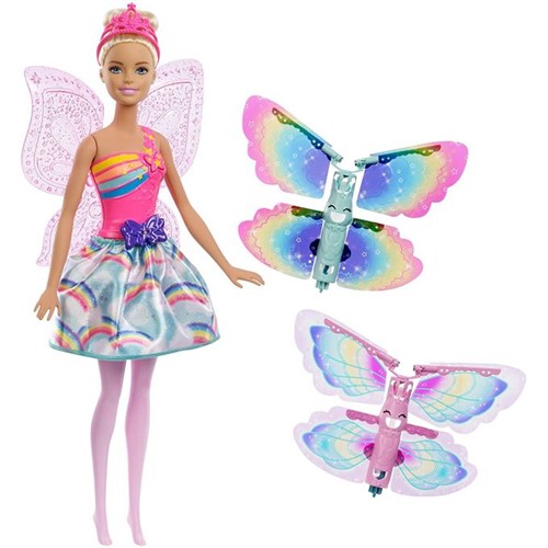 Barbie Dreamtopia - Boneca Fada Asas Voadoras Frb07 - MATTEL