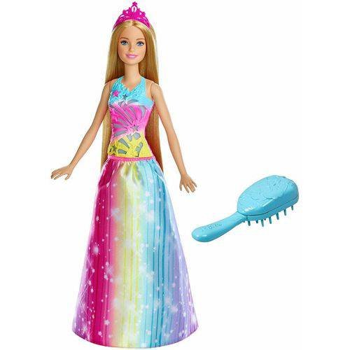 Barbie Dreamtopia Cabelos Magicos Barbie Mattel FRB12